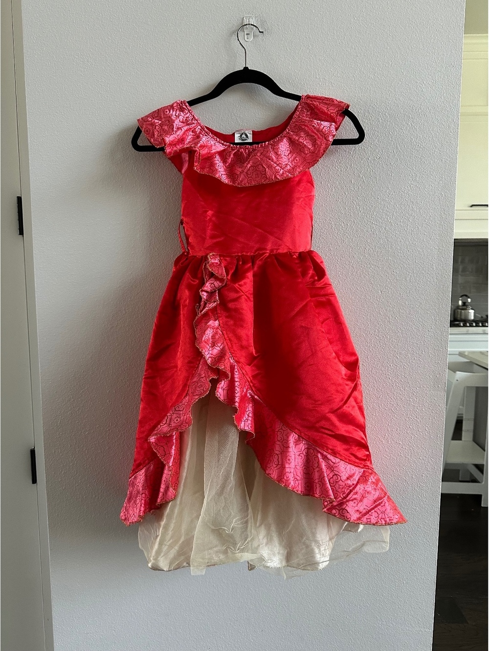 Disney Elena Red Dress Costume No belt! Size 5/6